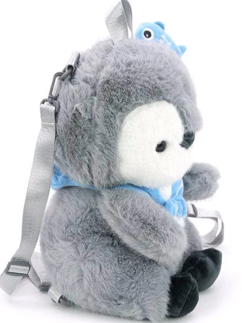 NEW SPOOKYVILLE CRITTERS Furry Penguin Plush Backpack